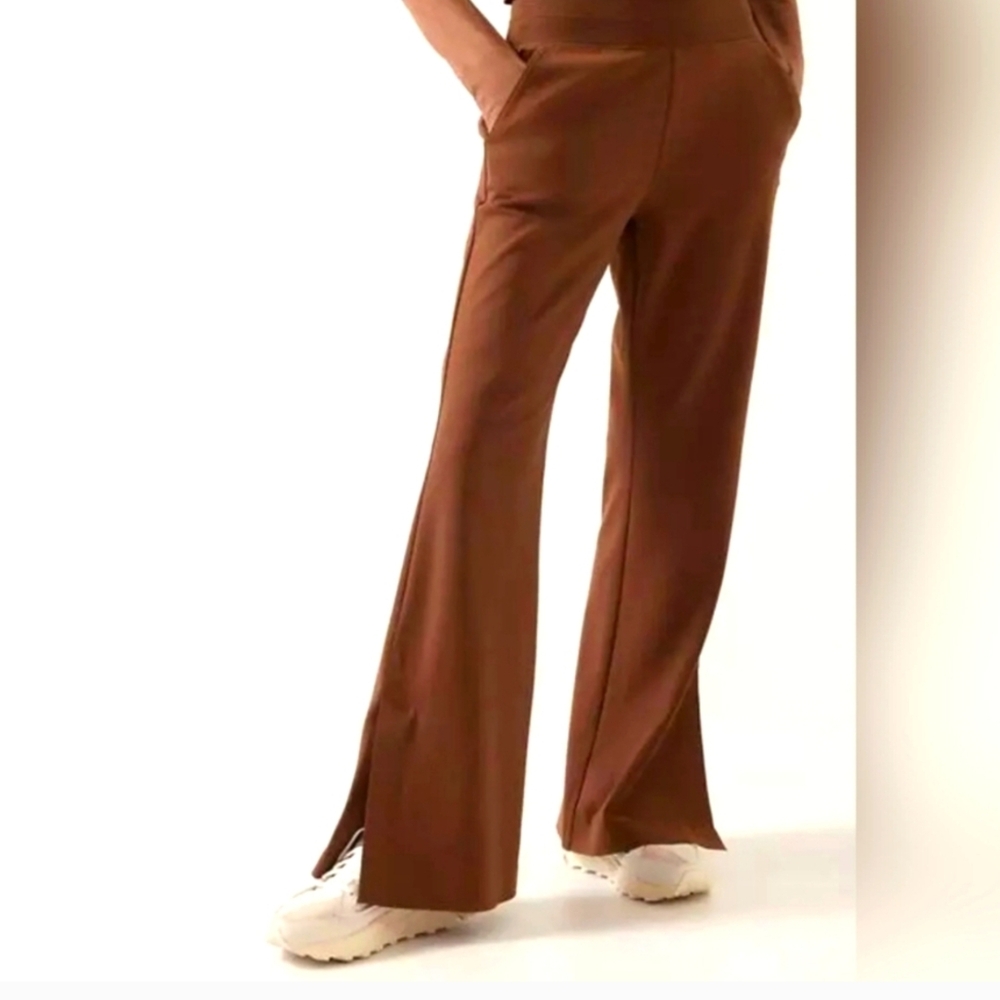 Brown Women's Flared Pants